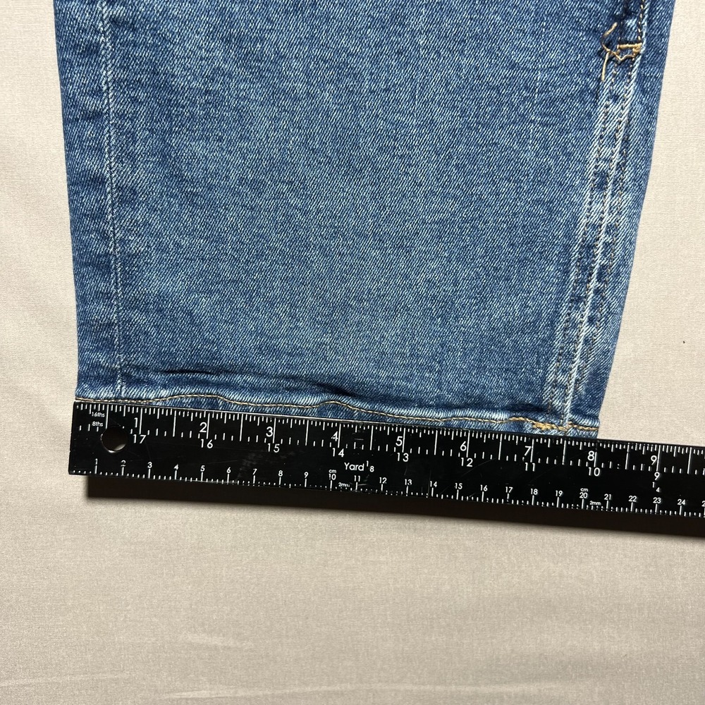 DL1961 Womens Blue Denim High Rise Vintage 31 Patti Straight Jeans Plus Size 16W - Picture 16 of 16